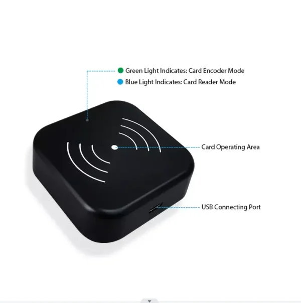 Mifare Card Encoder Door Lock System Support Smart Card Mifare S50 - Image 3