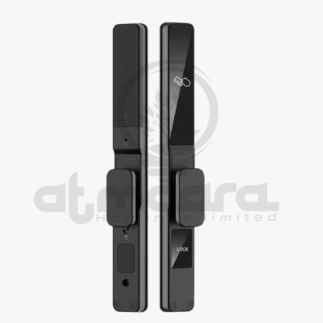 HOTEL ALUMINIUM SLIDING DOOR SMART LOCK – APP – RFID CARD - KEY UNLOCK